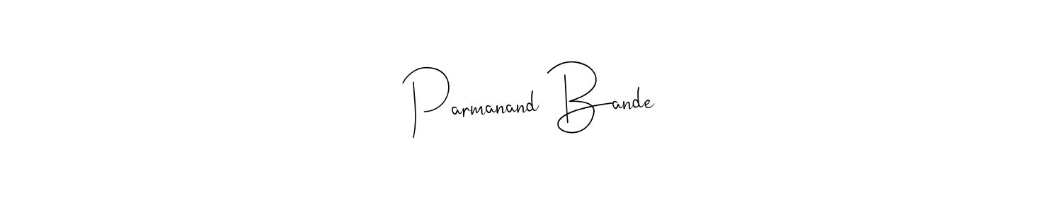 Here are the top 10 professional signature styles for the name Parmanand Bande. These are the best autograph styles you can use for your name. Parmanand Bande signature style 4 images and pictures png