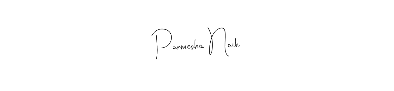 if you are searching for the best signature style for your name Parmesha Naik. so please give up your signature search. here we have designed multiple signature styles  using Andilay-7BmLP. Parmesha Naik signature style 4 images and pictures png