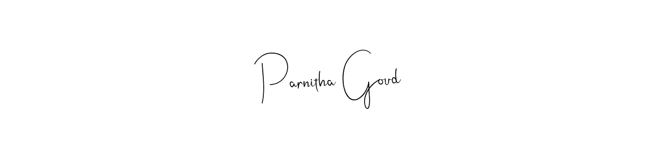 This is the best signature style for the Parnitha Goud name. Also you like these signature font (Andilay-7BmLP). Mix name signature. Parnitha Goud signature style 4 images and pictures png