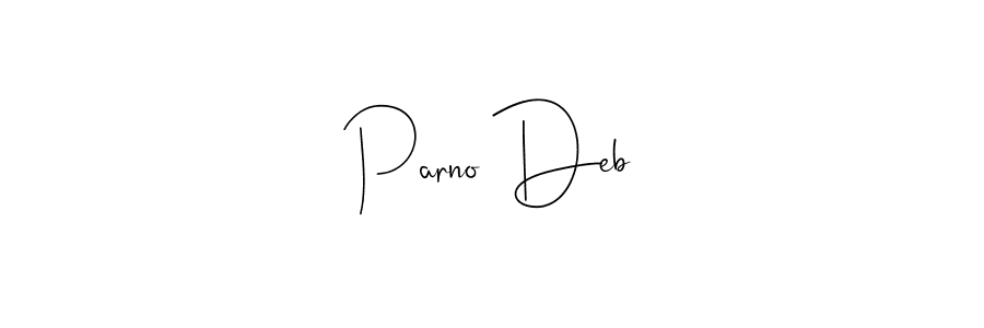 This is the best signature style for the Parno Deb name. Also you like these signature font (Andilay-7BmLP). Mix name signature. Parno Deb signature style 4 images and pictures png