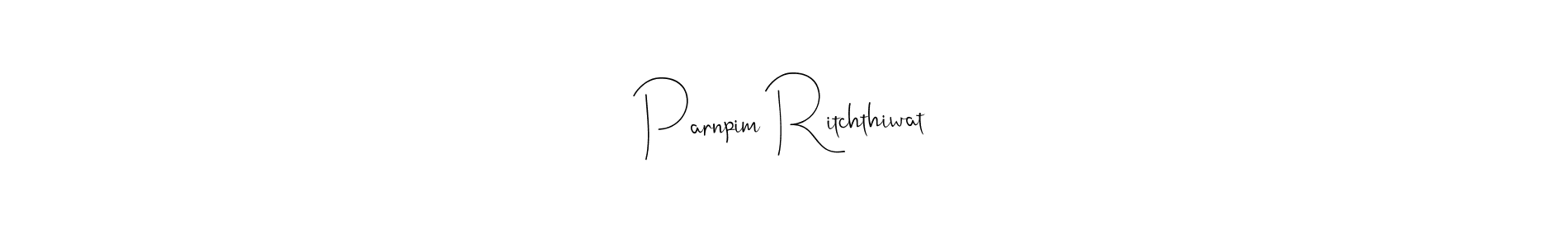 It looks lik you need a new signature style for name Parnpim Ritchthiwat. Design unique handwritten (Andilay-7BmLP) signature with our free signature maker in just a few clicks. Parnpim Ritchthiwat signature style 4 images and pictures png