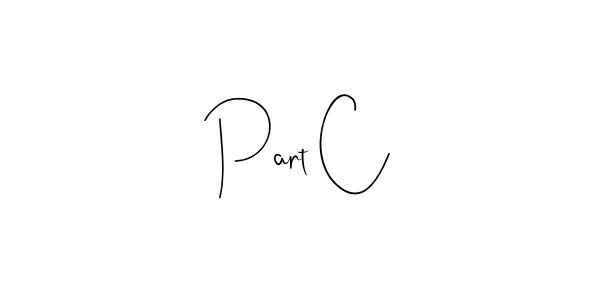 The best way (Andilay-7BmLP) to make a short signature is to pick only two or three words in your name. The name Part C include a total of six letters. For converting this name. Part C signature style 4 images and pictures png