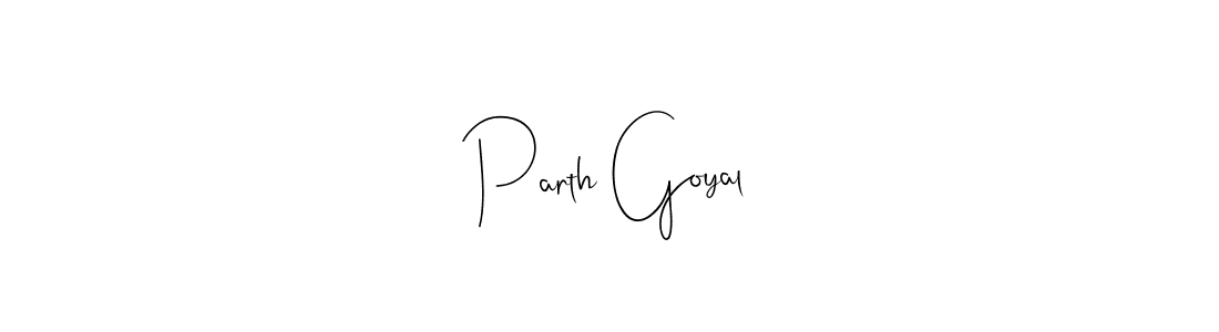 Make a short Parth Goyal signature style. Manage your documents anywhere anytime using Andilay-7BmLP. Create and add eSignatures, submit forms, share and send files easily. Parth Goyal signature style 4 images and pictures png