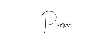 Generate high-definition signature styles for Partuu. The Andilay-7BmLP typeface ensures crisp legibility and sophisticated design. Partuu signature style 4 images and pictures png