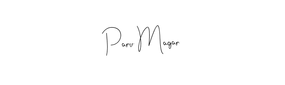 See photos of Paru Magar official signature by Spectra . Check more albums & portfolios. Read reviews & check more about Andilay-7BmLP font. Paru Magar signature style 4 images and pictures png