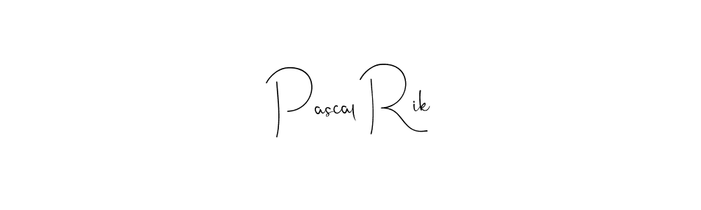 Also You can easily find your signature by using the search form. We will create Pascal Rik name handwritten signature images for you free of cost using Andilay-7BmLP sign style. Pascal Rik signature style 4 images and pictures png