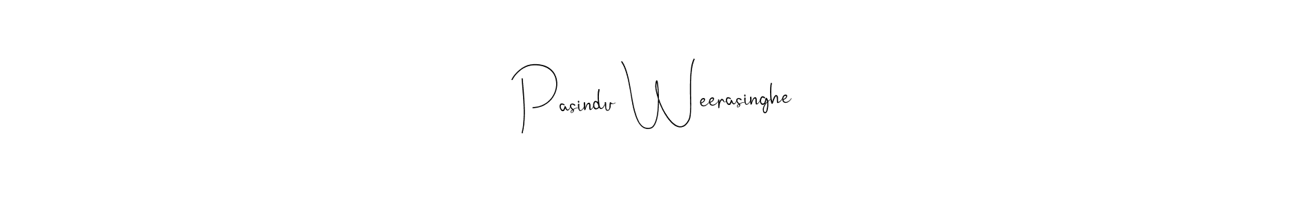 Create a beautiful signature design for name Pasindu Weerasinghe. With this signature (Andilay-7BmLP) fonts, you can make a handwritten signature for free. Pasindu Weerasinghe signature style 4 images and pictures png