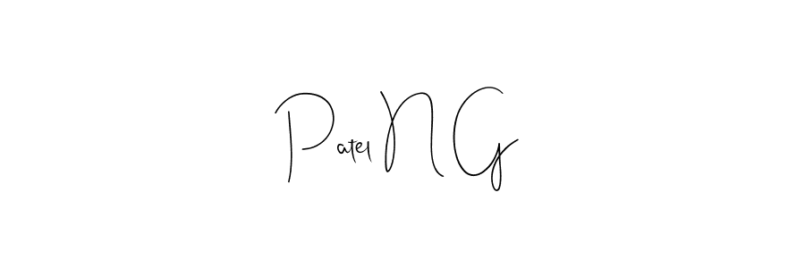 Once you've used our free online signature maker to create your best signature Andilay-7BmLP style, it's time to enjoy all of the benefits that Patel N G name signing documents. Patel N G signature style 4 images and pictures png