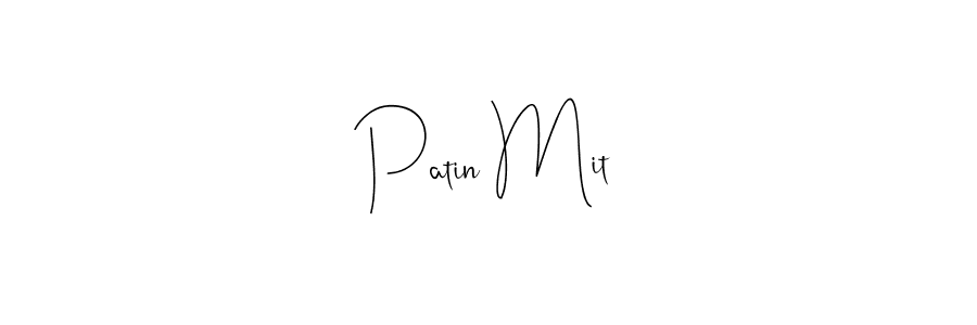 How to make Patin Mit signature? Andilay-7BmLP is a professional autograph style. Create handwritten signature for Patin Mit name. Patin Mit signature style 4 images and pictures png