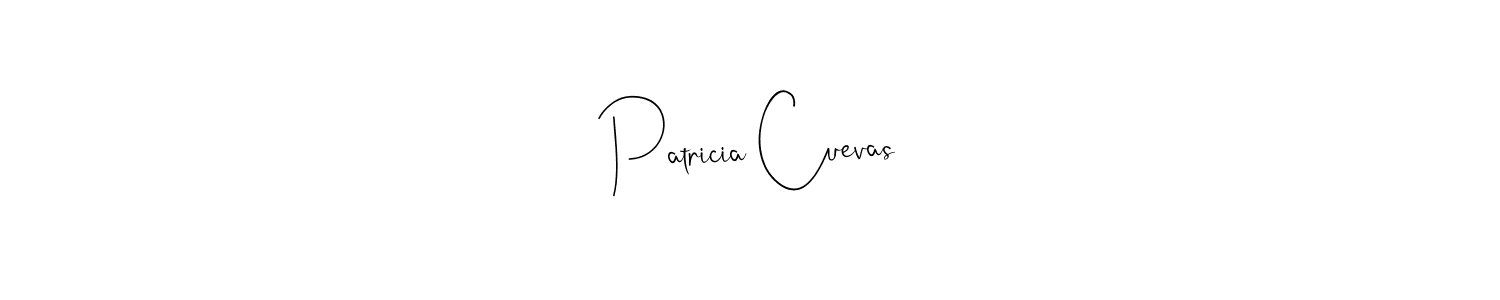 Make a beautiful signature design for name Patricia Cuevas. With this signature (Andilay-7BmLP) style, you can create a handwritten signature for free. Patricia Cuevas signature style 4 images and pictures png