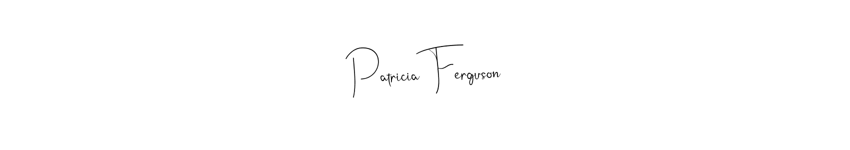 The best way (Andilay-7BmLP) to make a short signature is to pick only two or three words in your name. The name Patricia Ferguson include a total of six letters. For converting this name. Patricia Ferguson signature style 4 images and pictures png