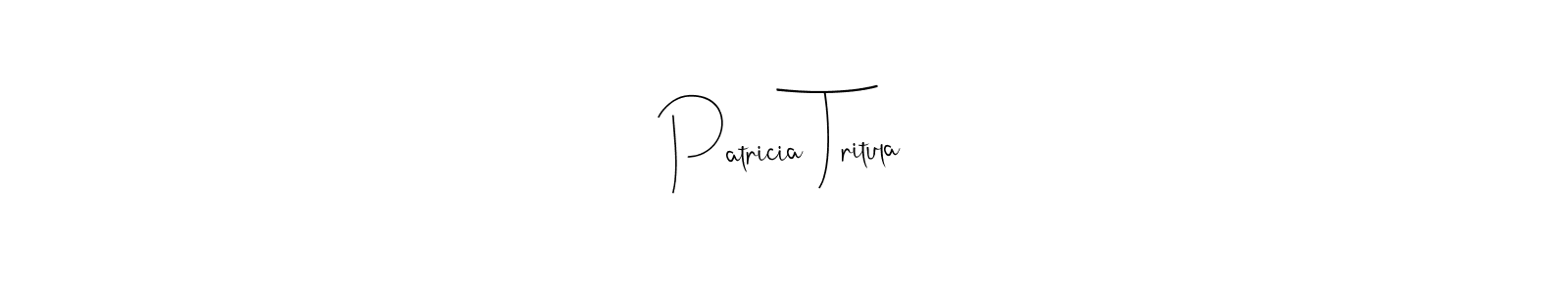 Also we have Patricia Tritula name is the best signature style. Create professional handwritten signature collection using Andilay-7BmLP autograph style. Patricia Tritula signature style 4 images and pictures png