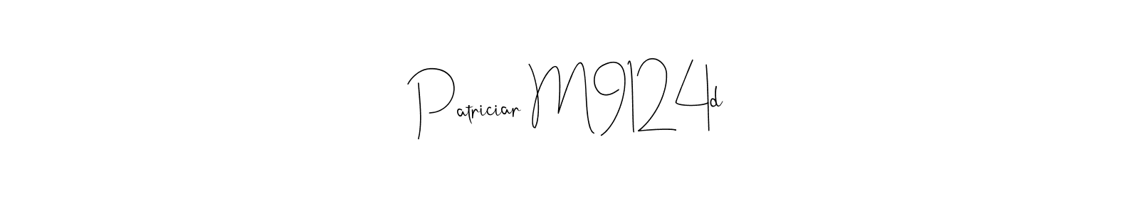 Use a signature maker to create a handwritten signature online. With this signature software, you can design (Andilay-7BmLP) your own signature for name Patriciar M9124d. Patriciar M9124d signature style 4 images and pictures png