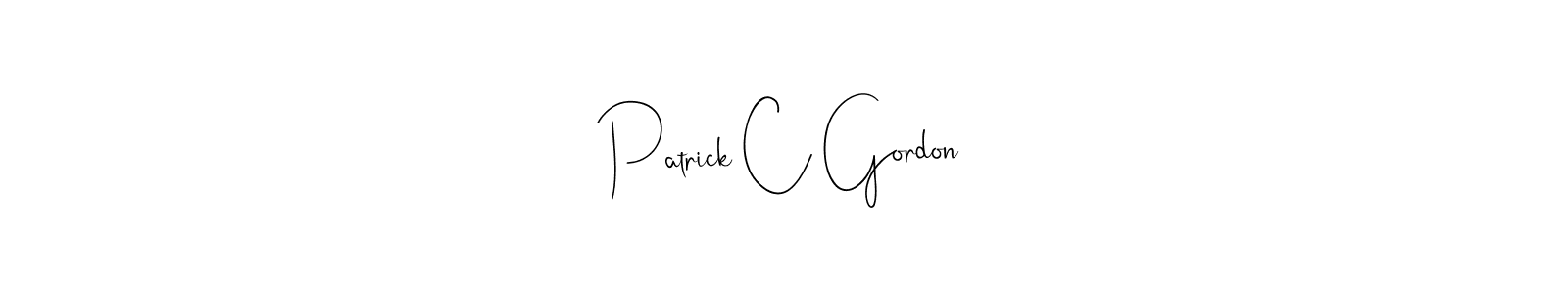 You can use this online signature creator to create a handwritten signature for the name Patrick C Gordon. This is the best online autograph maker. Patrick C Gordon signature style 4 images and pictures png