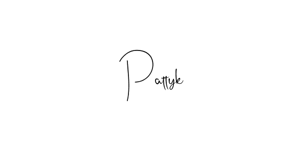 Once you've used our free online signature maker to create your best signature Andilay-7BmLP style, it's time to enjoy all of the benefits that Pattyk name signing documents. Pattyk signature style 4 images and pictures png