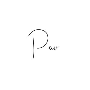 Design your own signature with our free online signature maker. With this signature software, you can create a handwritten (Andilay-7BmLP) signature for name Pau. Pau signature style 4 images and pictures png