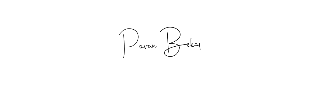 Design your own signature with our free online signature maker. With this signature software, you can create a handwritten (Andilay-7BmLP) signature for name Pavan Bekal. Pavan Bekal signature style 4 images and pictures png