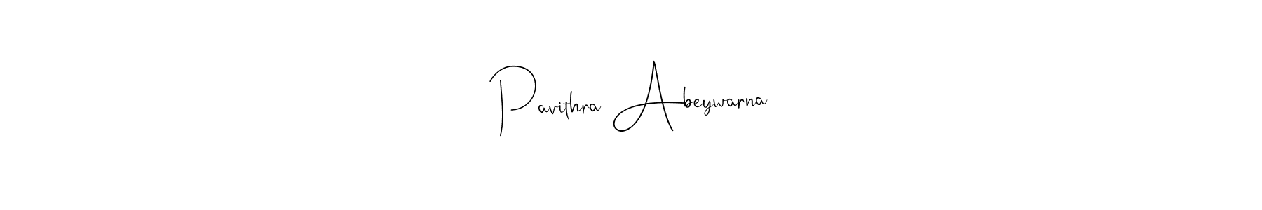 Design your own signature with our free online signature maker. With this signature software, you can create a handwritten (Andilay-7BmLP) signature for name Pavithra Abeywarna. Pavithra Abeywarna signature style 4 images and pictures png