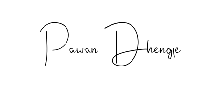 Personalize your online presence with Pawan Dhengle signature rendered in elegant Andilay-7BmLP font. Great for website footers and blogs. Pawan Dhengle signature style 4 images and pictures png