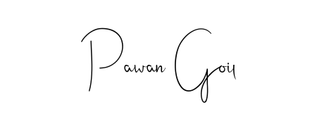 How to make Pawan Goil signature? Andilay-7BmLP is a professional autograph style. Create handwritten signature for Pawan Goil name. Pawan Goil signature style 4 images and pictures png