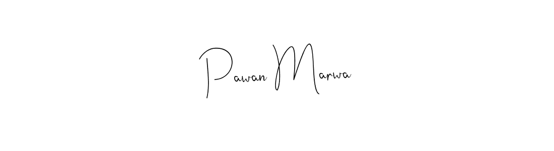 Use a signature maker to create a handwritten signature online. With this signature software, you can design (Andilay-7BmLP) your own signature for name Pawan Marwa. Pawan Marwa signature style 4 images and pictures png