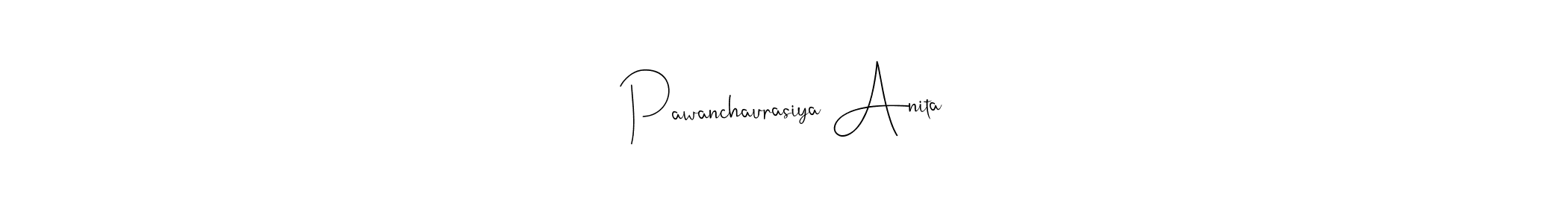 You can use this online signature creator to create a handwritten signature for the name Pawanchaurasiya Anita. This is the best online autograph maker. Pawanchaurasiya Anita signature style 4 images and pictures png