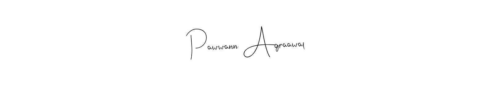 Here are the top 10 professional signature styles for the name Pawwann Agraawal. These are the best autograph styles you can use for your name. Pawwann Agraawal signature style 4 images and pictures png