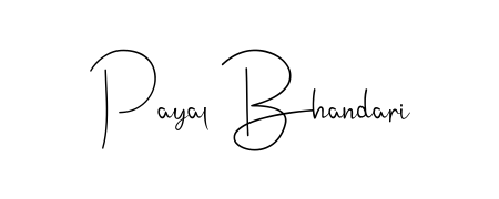 This is the best signature style for the Payal Bhandari name. Also you like these signature font (Andilay-7BmLP). Mix name signature. Payal Bhandari signature style 4 images and pictures png