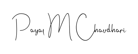 Quickly download Payal M Chaudhari name signature in high-resolution PNG using Andilay-7BmLP style. Ready to insert into PDFs and online applications. Payal M Chaudhari signature style 4 images and pictures png