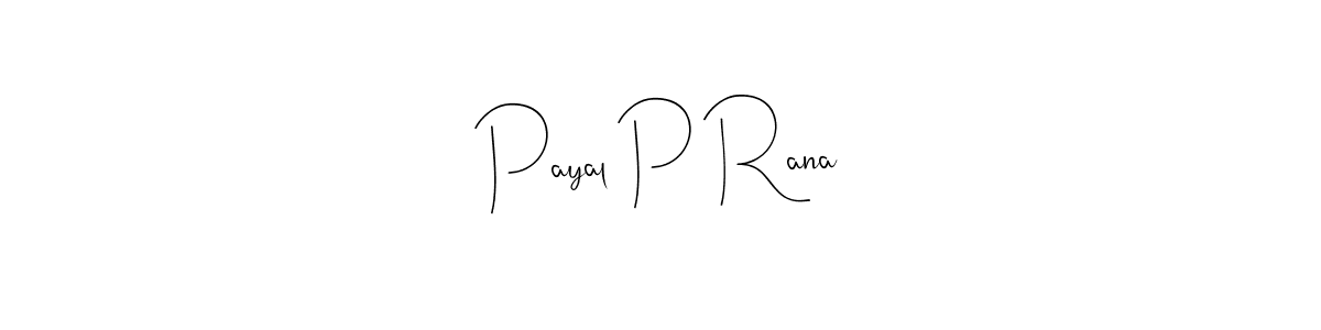 The best way (Andilay-7BmLP) to make a short signature is to pick only two or three words in your name. The name Payal P Rana include a total of six letters. For converting this name. Payal P Rana signature style 4 images and pictures png