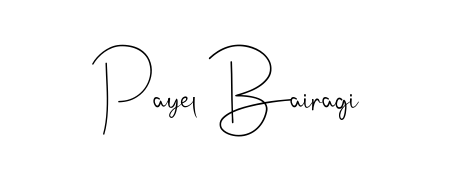 Give your name Payel Bairagi an exquisite flair with the Andilay-7BmLP script font. Ideal for contracts, resumes, and formal letterheads. Payel Bairagi signature style 4 images and pictures png