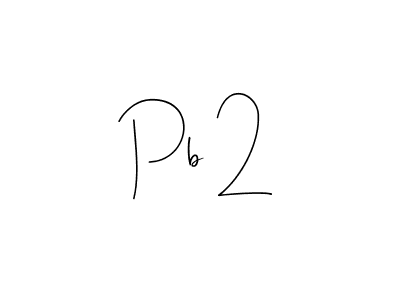 Make a beautiful signature design for name Pb 2. With this signature (Andilay-7BmLP) style, you can create a handwritten signature for free. Pb 2 signature style 4 images and pictures png