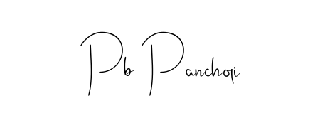 Make a beautiful signature design for name Pb Pancholi. With this signature (Andilay-7BmLP) style, you can create a handwritten signature for free. Pb Pancholi signature style 4 images and pictures png