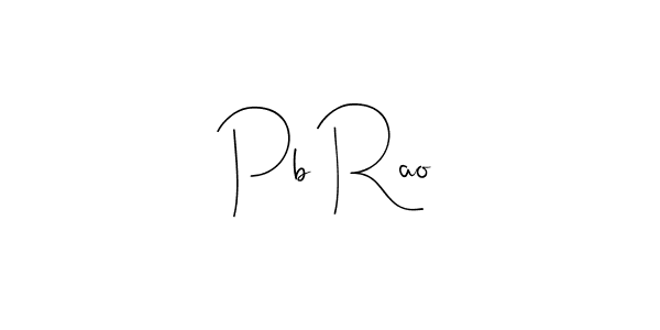 It looks lik you need a new signature style for name Pb Rao. Design unique handwritten (Andilay-7BmLP) signature with our free signature maker in just a few clicks. Pb Rao signature style 4 images and pictures png