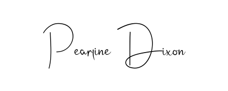 Make a beautiful signature design for name Pearline Dixon. With this signature (Andilay-7BmLP) style, you can create a handwritten signature for free. Pearline Dixon signature style 4 images and pictures png