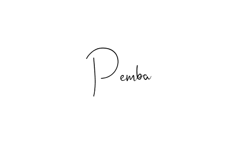 How to make Pemba signature? Andilay-7BmLP is a professional autograph style. Create handwritten signature for Pemba name. Pemba signature style 4 images and pictures png