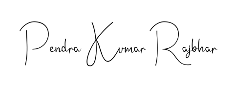A modern signature idea for name Pendra Kumar Rajbhar using Andilay-7BmLP font. Clean strokes and elegant curves make it stand out instantly. Pendra Kumar Rajbhar signature style 4 images and pictures png