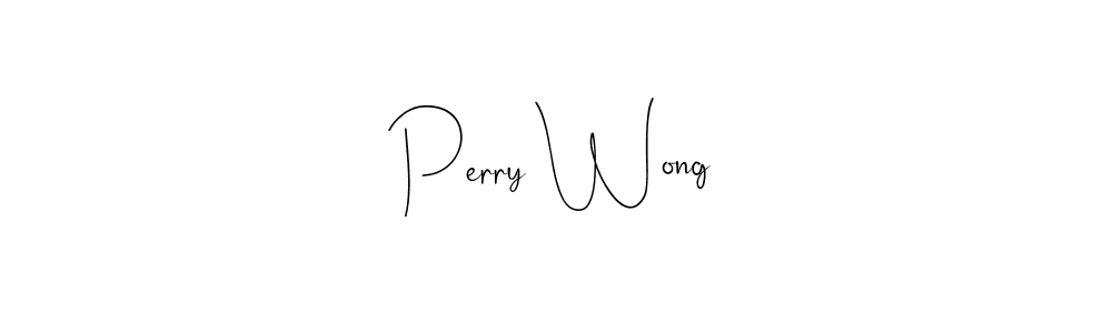 Use a signature maker to create a handwritten signature online. With this signature software, you can design (Andilay-7BmLP) your own signature for name Perry Wong. Perry Wong signature style 4 images and pictures png