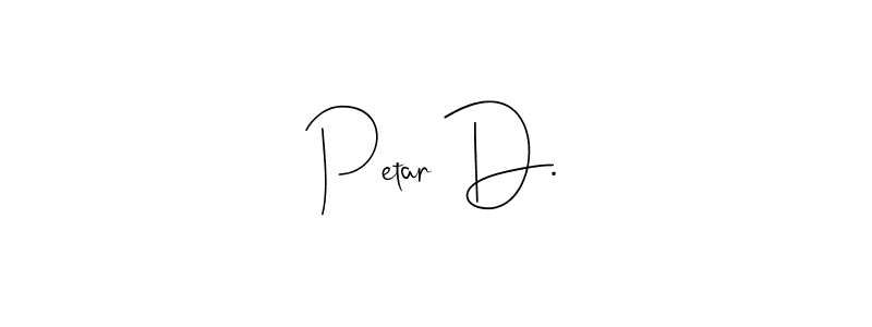 See photos of Petar D. official signature by Spectra . Check more albums & portfolios. Read reviews & check more about Andilay-7BmLP font. Petar D. signature style 4 images and pictures png