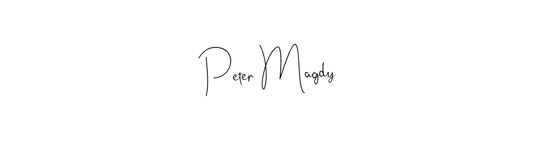 It looks lik you need a new signature style for name Peter Magdy. Design unique handwritten (Andilay-7BmLP) signature with our free signature maker in just a few clicks. Peter Magdy signature style 4 images and pictures png