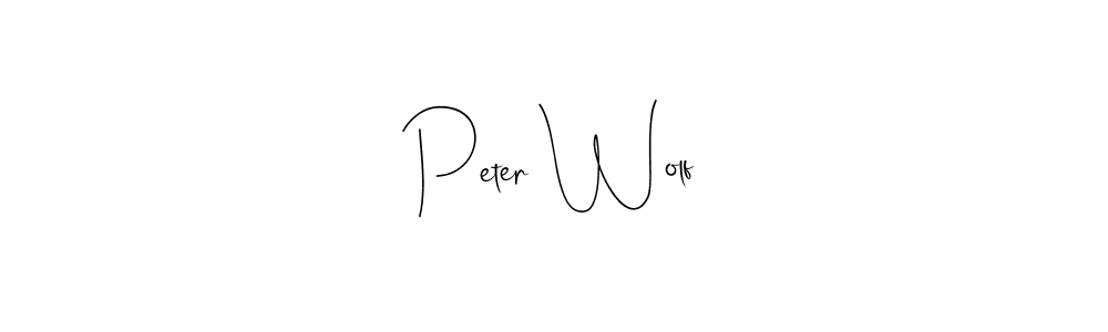 Make a beautiful signature design for name Peter Wolf. Use this online signature maker to create a handwritten signature for free. Peter Wolf signature style 4 images and pictures png