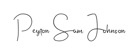 See photos of Peyton Sam Johnson official signature. Check more albums & portfolios. Read reviews & check more about Andilay-7BmLP font. Peyton Sam Johnson signature style 4 images and pictures png