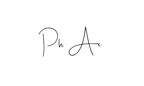 Also we have Ph Ax name is the best signature style. Create professional handwritten signature collection using Andilay-7BmLP autograph style. Ph Ax signature style 4 images and pictures png