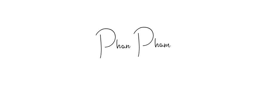 if you are searching for the best signature style for your name Phan Pham. so please give up your signature search. here we have designed multiple signature styles  using Andilay-7BmLP. Phan Pham signature style 4 images and pictures png