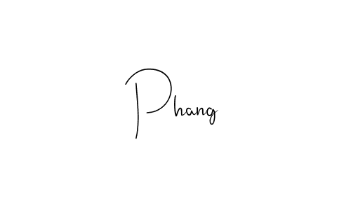 How to make Phang name signature. Use Andilay-7BmLP style for creating short signs online. This is the latest handwritten sign. Phang signature style 4 images and pictures png