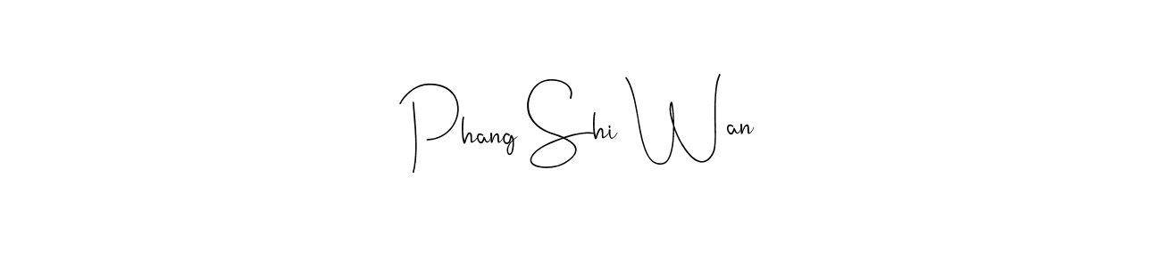 Best and Professional Signature Style for Phang Shi Wan. Andilay-7BmLP Best Signature Style Collection. Phang Shi Wan signature style 4 images and pictures png