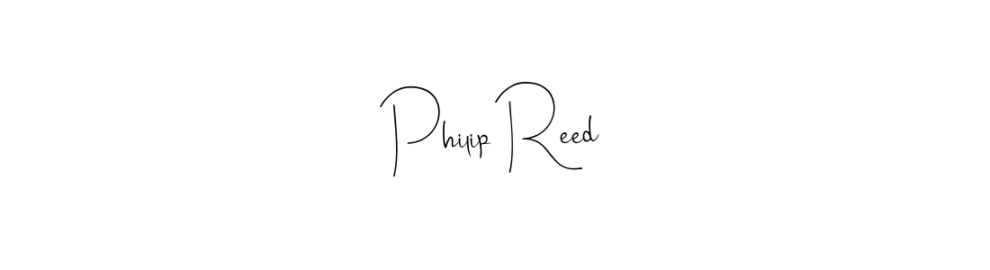 How to make Philip Reed signature? Andilay-7BmLP is a professional autograph style. Create handwritten signature for Philip Reed name. Philip Reed signature style 4 images and pictures png