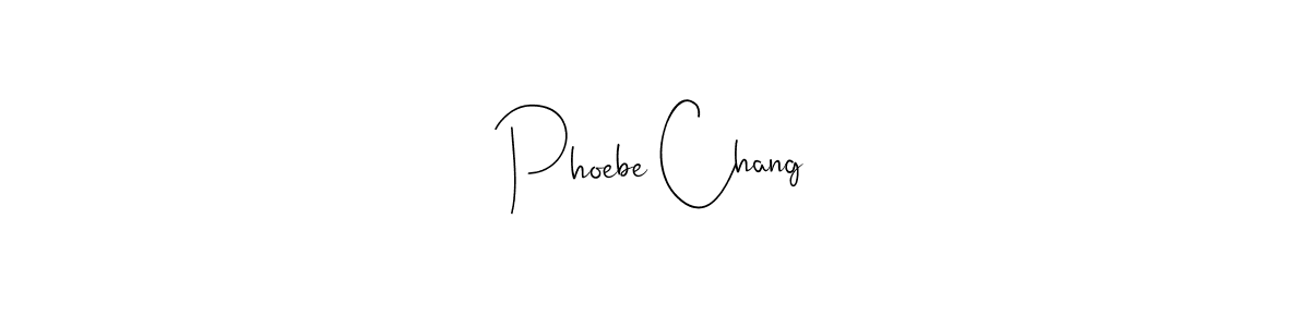 Best and Professional Signature Style for Phoebe Chang. Andilay-7BmLP Best Signature Style Collection. Phoebe Chang signature style 4 images and pictures png