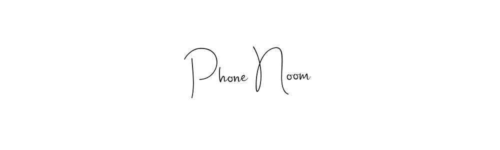Andilay-7BmLP is a professional signature style that is perfect for those who want to add a touch of class to their signature. It is also a great choice for those who want to make their signature more unique. Get Phone Noom name to fancy signature for free. Phone Noom signature style 4 images and pictures png