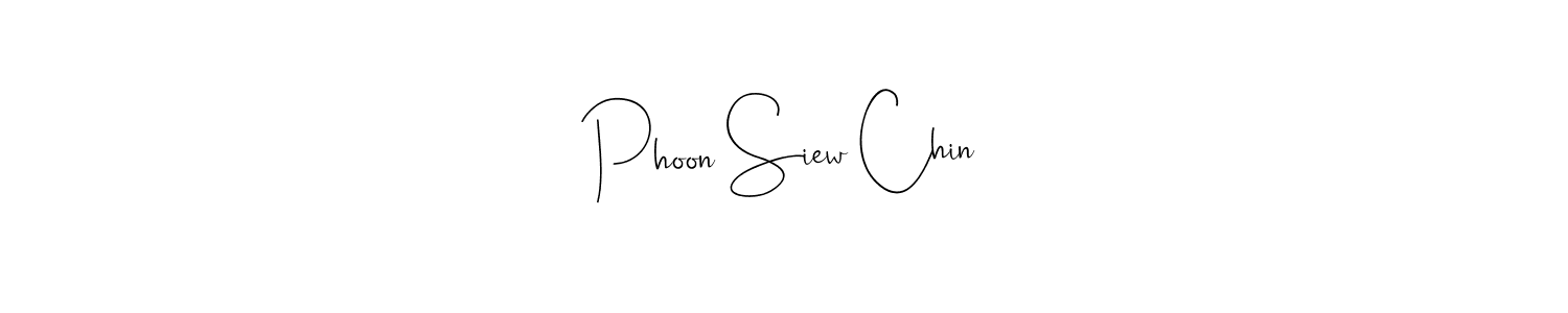 How to Draw Phoon Siew Chin signature style? Andilay-7BmLP is a latest design signature styles for name Phoon Siew Chin. Phoon Siew Chin signature style 4 images and pictures png